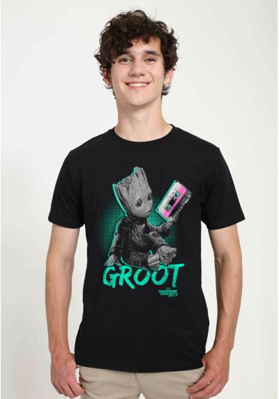 Футболка MARVEL NEON BABY GROOT UNISEX