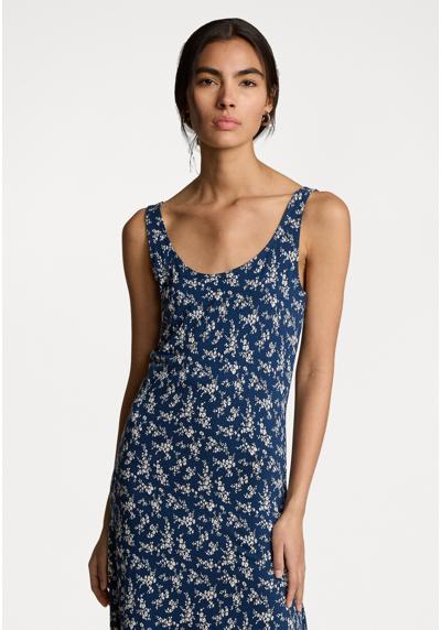 Трикотажное платье FLORAL SCOOPNECK JERSEY DRESS