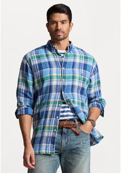 Рубашка PLAID LINEN SHIRT