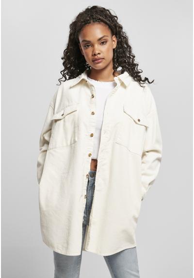 Блуза-рубашка LADIES LONG CORDUROY OVERSHIRT