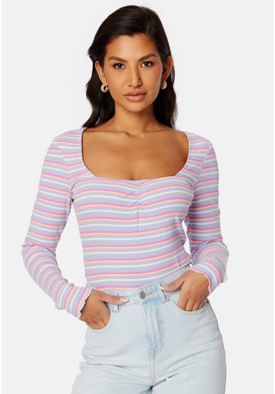 Кофта ROUND NECK STRIPED TOP