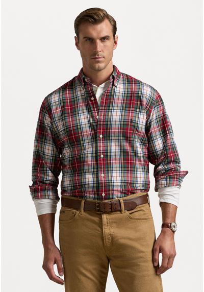 Рубашка LONG SLEEVEPLAID BRUSHED OXFORD SHIRT