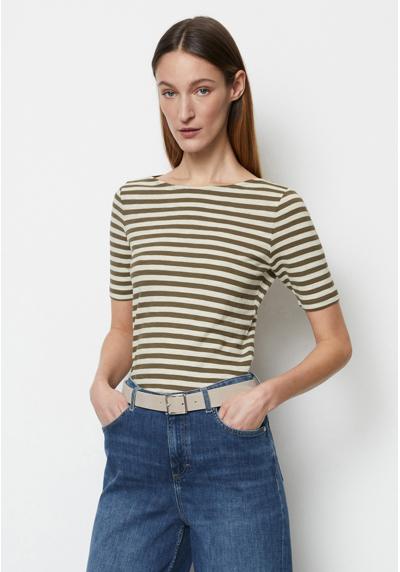 Футболка BOAT NECK STRIPED