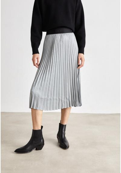 Юбка JACQUARD PLEATED MIDI SKIRT