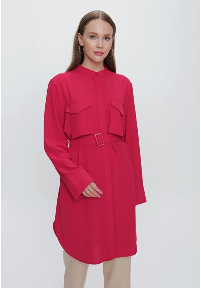 Блуза-рубашка MODEST SHIRRED TUNIC