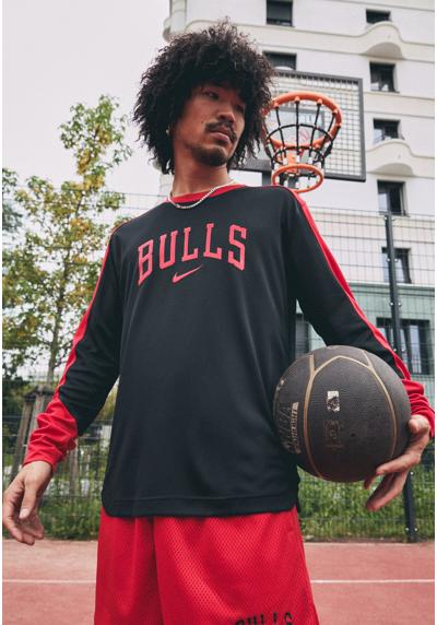 NBA CHICAGO BULLS PREGAME LONG SLEEVE - Vereinsmannschaften NBA CHICAGO BULLS PREGAME LONG SLEEVE