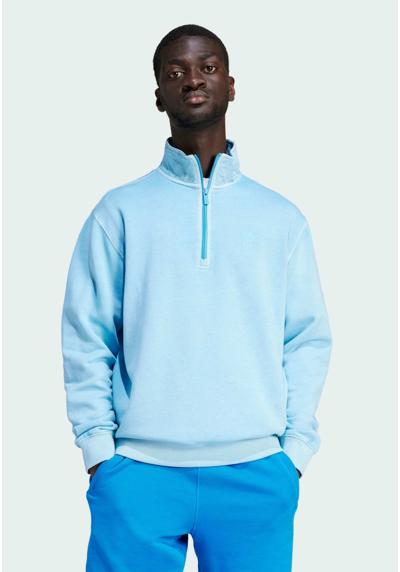 Кофта TREFOIL ESSENTIALS+ DYE HALF ZIP CREW TREFOIL ESSENTIALS+ DYE HALF ZIP CREW