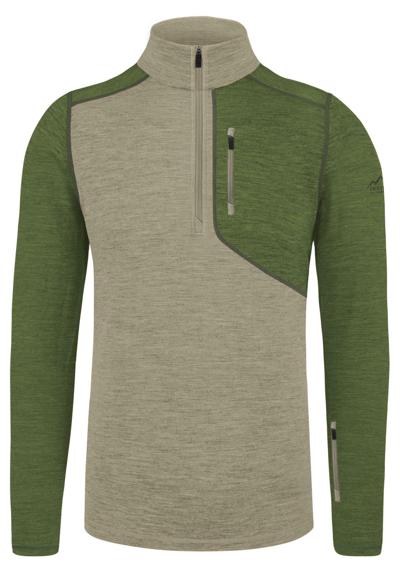 Кофта RWS MERINO WOLLE OUTDOOR LANGARMPULLOVER 1/4 ZIP MILDURA