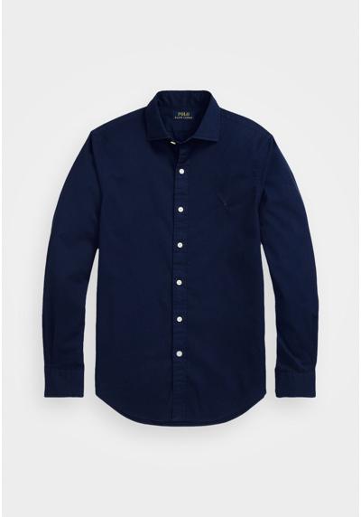 Рубашка SLIM FIT GARMENT-DYED TWILL SHIRT