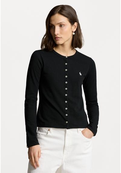 Трикотажный жакет STRETCH COTTON CREWNECK CARDIGAN