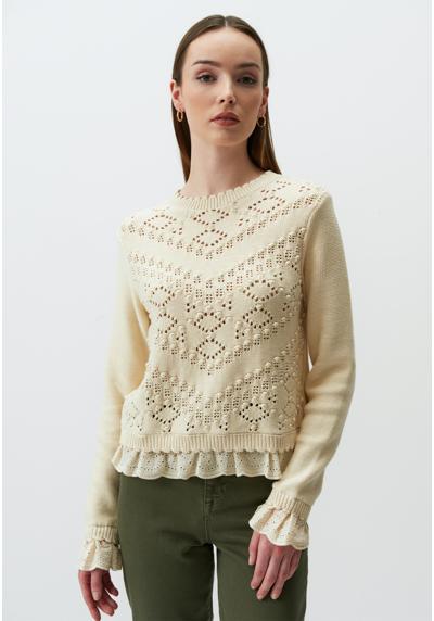 Пуловер LONG SLEEVE OPENWORK