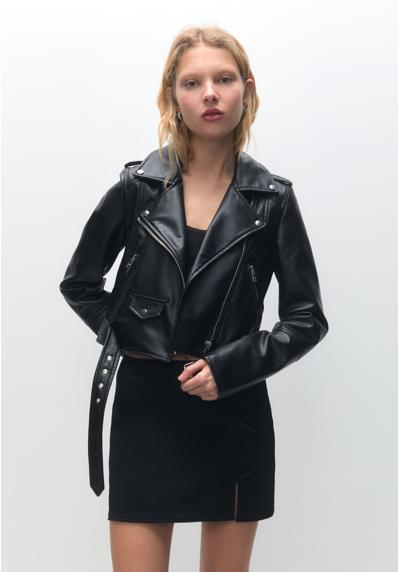 Куртка из искусственной кожи WITH SIDE ZIP