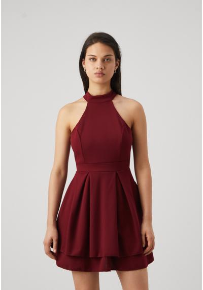 Коктельное платье CHERYL HALTER NECK SKATER DRESS