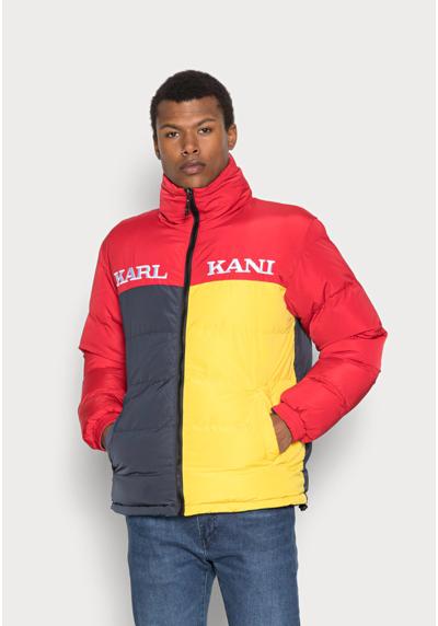 Зимняя куртка UNISEX RETRO REVERSIBLE BLOCK PUFFER JACKET RED