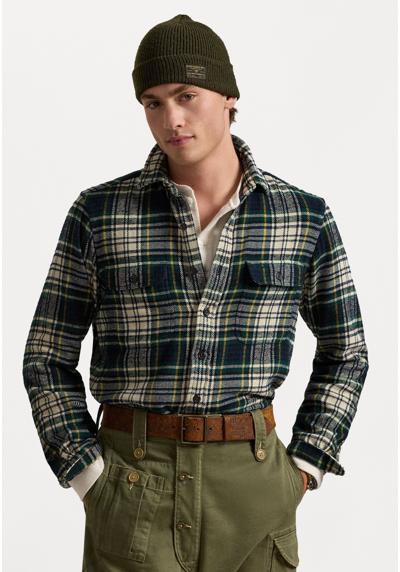 Рубашка CLASSIC FIT PLAID FLANNEL WORKSHIRT