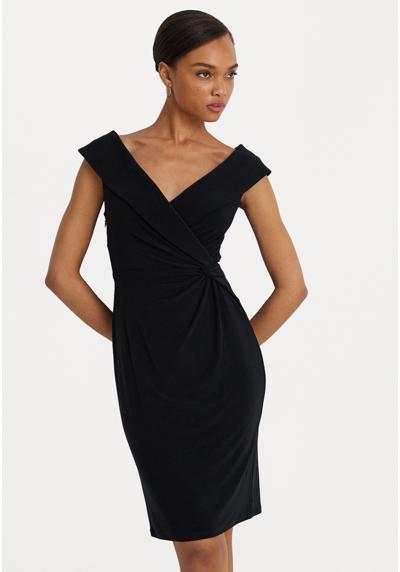 Трикотажное платье JERSEY OFF-THE-SHOULDER COCKTAIL DRESS