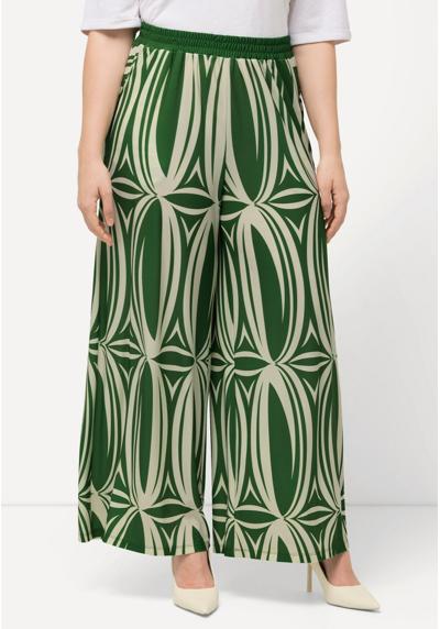 Юбка GEOMETRIC PRINT ELASTIC WAIST CULOTTES