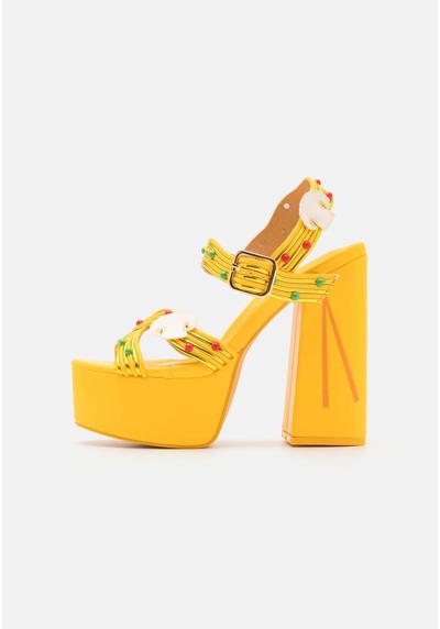 Босоножки SLURPY SLURP RAMEN PLATFORM HEELS