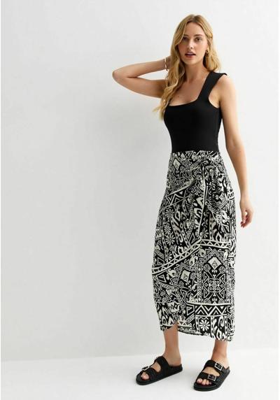 Юбка ABSTRACT PRINT SARONG MIDI