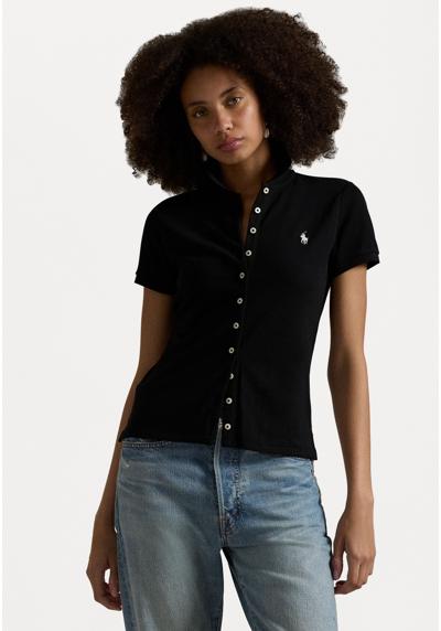 Блуза-рубашка BUTTONED PLACKET POLO SHIRT