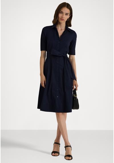 Платье-блузка BELTED COTTON BLEND SHIRTDRESS