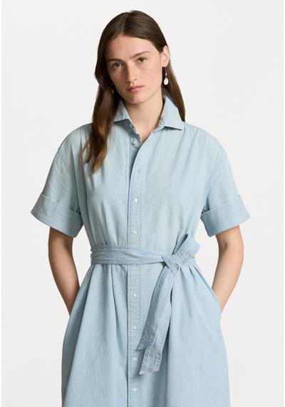 Платье-блузка COTTON CHAMBRAY SHIRTDRESS