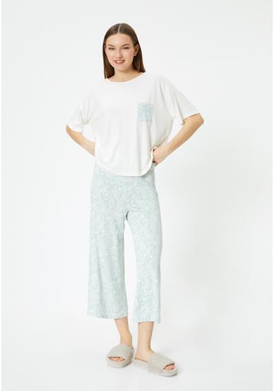 Ночное белье PATTERNED SHORT SLEEVE PYJAMA SET