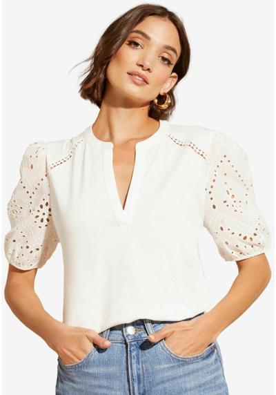 Футболка BRODERIE SHORT SLEEVE REGULAR FIT