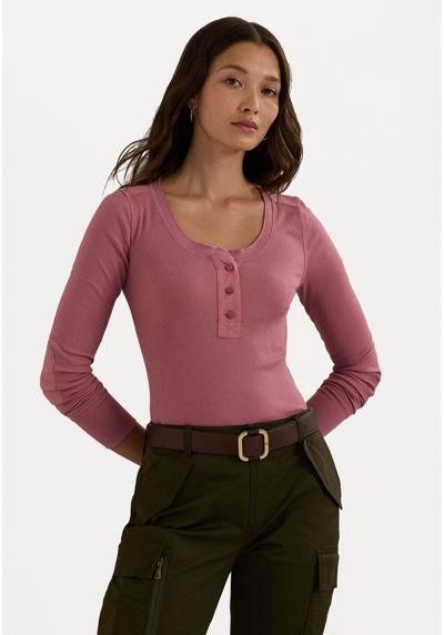 Кофта STRETCH COTTON LONG SLEEVE HENLEY TEE