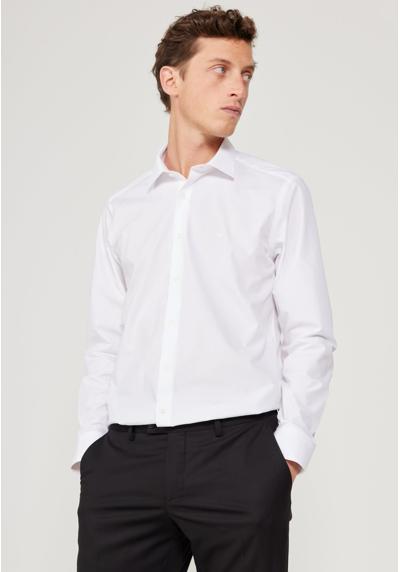 Рубашка SLIM FIT LONG-SLEEVED CVC SHIRT