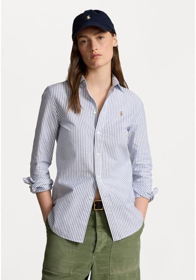 Блуза-рубашка SLIM FIT STRIPED STRETCH OXFORD SHIRT