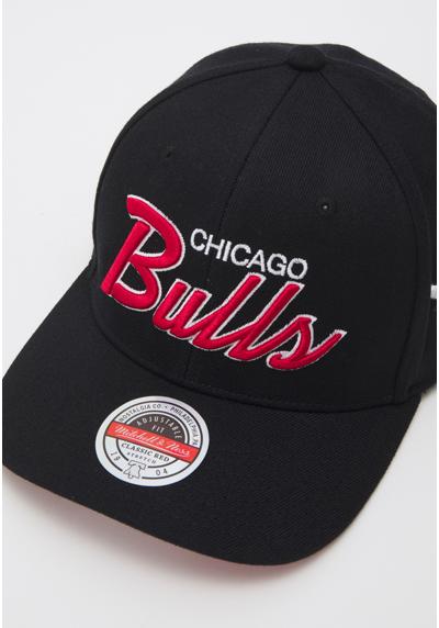 Кепка NBA CHICAGO BULLS TEAM SCRIPT 2.0 STRETCH SNAPBACK