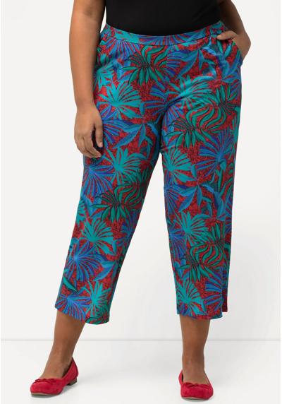 Брюки MATTE TROPICAL PRINT POCKET