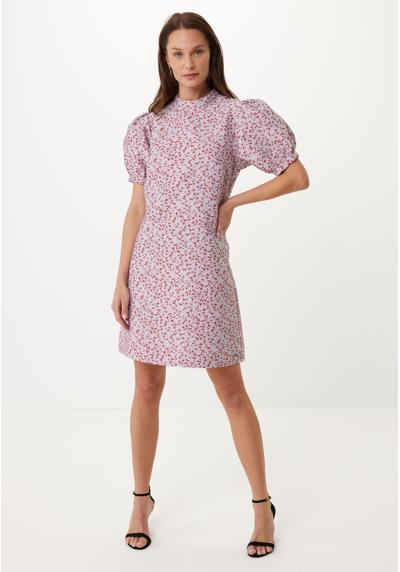 Платье Jacquard Puff Sleeve Dress