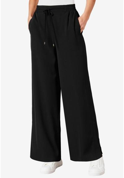 Брюки WIDE LEG SPLIT HEM JOGGER