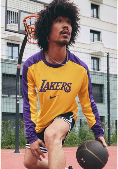 Кофта NBA LOS ANGELES LAKERS PREGAME LONG SLEEVE TOP