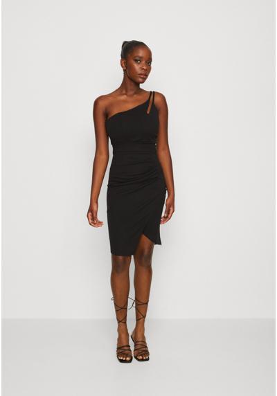 Трикотажное платье VERLENCIA CUT OUT ONE SHOULDER MIDI DRESS