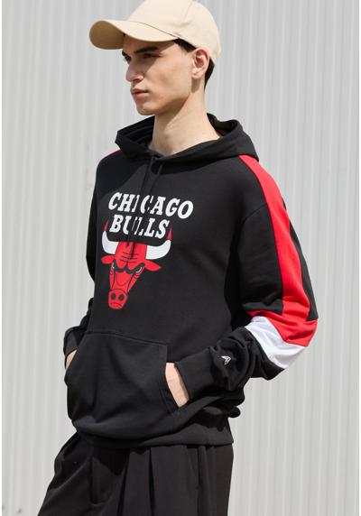 NBA CHICAGO BULLS COLOUR BLOCK OVERSIZE HOODIE - Vereinsmannschaften