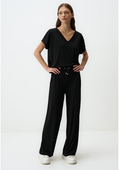 Брюки HIGH WAIST WIDE LEG JOGGER WITH POCKETS