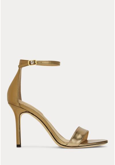 Сандалии ALLIE METALLIC NAPPA LEATHER SANDAL