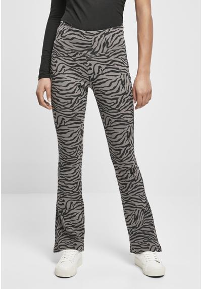 Брюки HIGH WAIST ZEBRA CUT