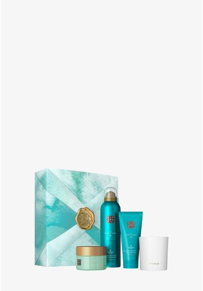 MEDIUM BATH & BODY GIFT SET THE RITUAL OF KARMA MEDIUM - DELICATELY SWEET - LOTUS & WHITE TEA - Körperpflegeset