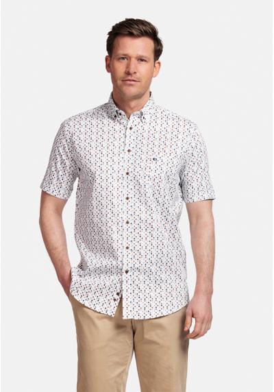 Рубашка PRINT KORTE MOUW REGULAR FIT BUTTON DOWN