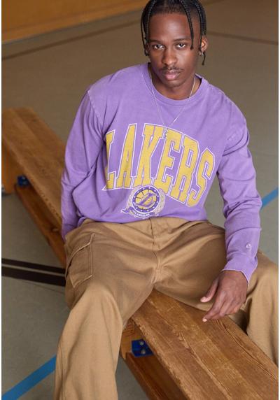 NBA LOS ANGELES LAKERS OVERSIZE LONG SLEEVE - Vereinsmannschaften