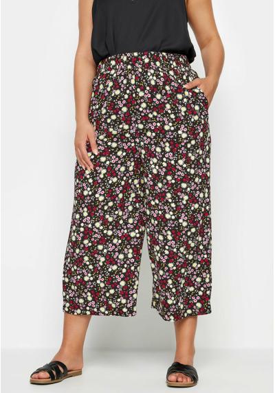 Брюки DITSY FLORAL PRINT WIDE LEG CROPPED