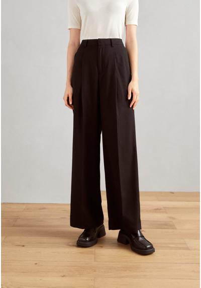 Брюки ROSE PLEATED HIGH RISE WIDE LEG PANT