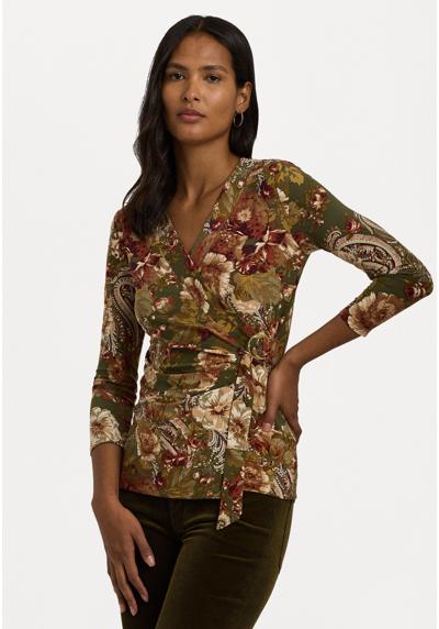 Кофта FLORAL STRETCH JERSEY TOP