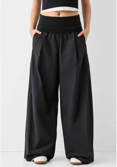 Брюки WIDE WITH FOLD-OVER WAIST