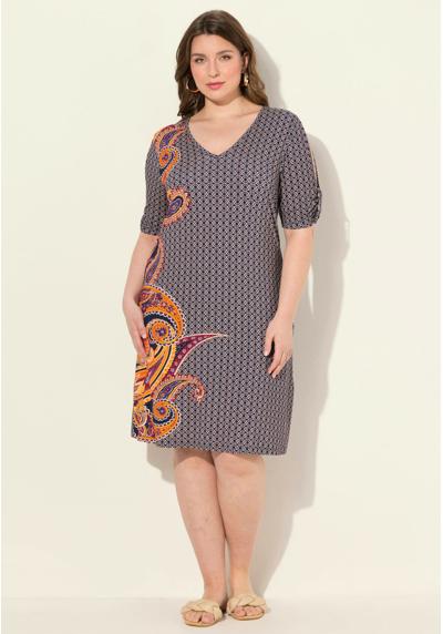 Пляжная одежда PAISLEY COLD SHOULDER V-NECK