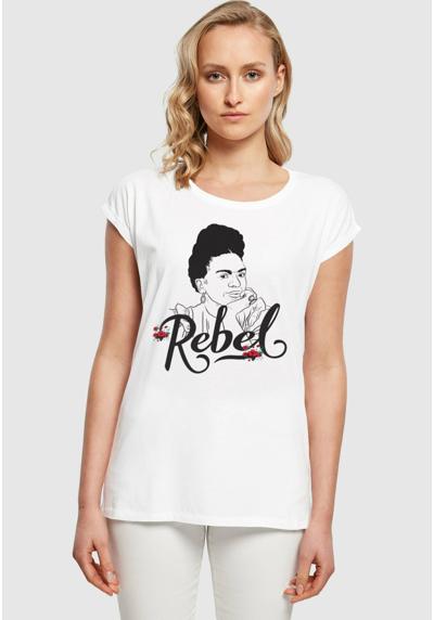 Футболка FRIDA KAHLO REBEL TWO EXTENDED SHOULDER TEE